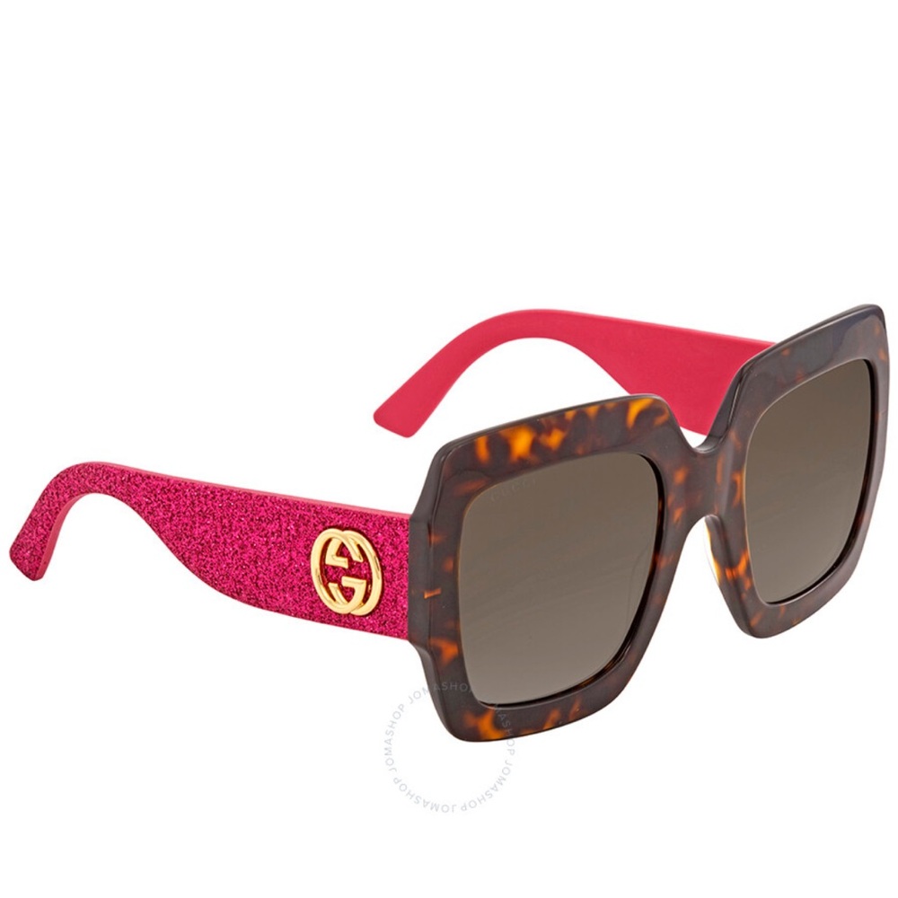 Gucci gradient brown sunglasses